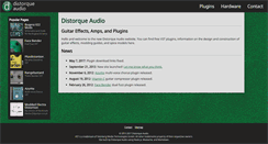 Desktop Screenshot of distorqueaudio.com